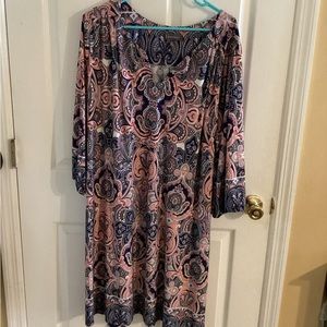Knee length, lightweight dress. NWT